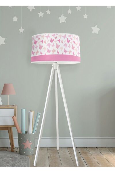 Bebişim Halı Bebişim Bi165 Kelebek Çocuk Odası Lambader