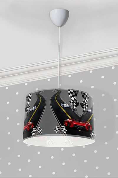 Bebişim Halı Gray Car Children's Room Pendant Chandelier