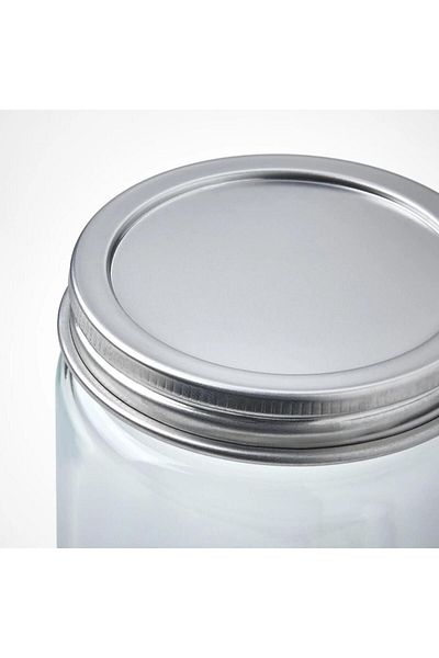 IKEA Cıtronhaj Spice Jar - Glass - 35 Cl - 4 Pieces