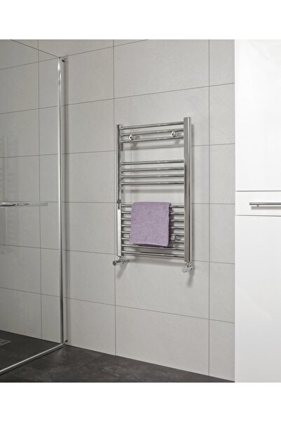 GERME HEATING 600x800 düz krom havlu
