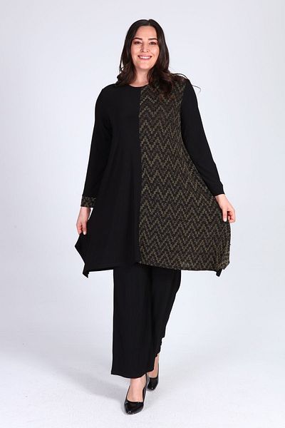 Asees Asymmetrical Medium Size Trousers Suit with Cuffs