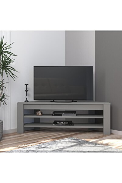 İNARCH DİZAYN Corner Tv Sehpası, Tv Ünitesi Gri