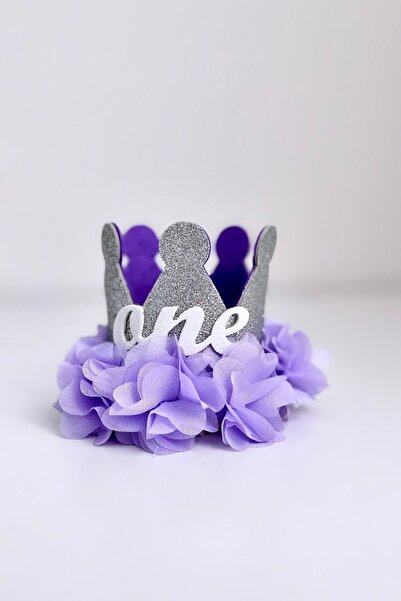 COOLMINIES Coroana de aniversare a reginei de 1 an-violet