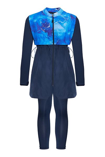 esmarazdesign Girl's Long Sleeve Swimsuit Set