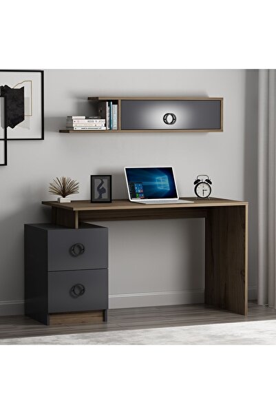 İNARCH DİZAYN Sera Çm003 Çalışma Masası Antrasit - Çırağan