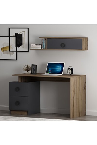 İNARCH DİZAYN Sera Çm003 Çalışma Masası Antrasit - Çırağan