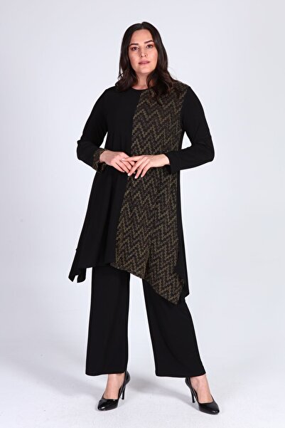 Asees Asymmetrical Medium Size Trousers Suit with Cuffs