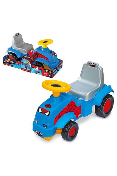 Doğan Oyuncak Dünyası Spiderman My First Tractor - My First Car - Ride-On Car - Children's Car - First Step Car