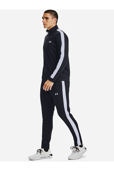 Under Armour بدلة رياضية محبوكة بتفاصيل مخططة على الجانب