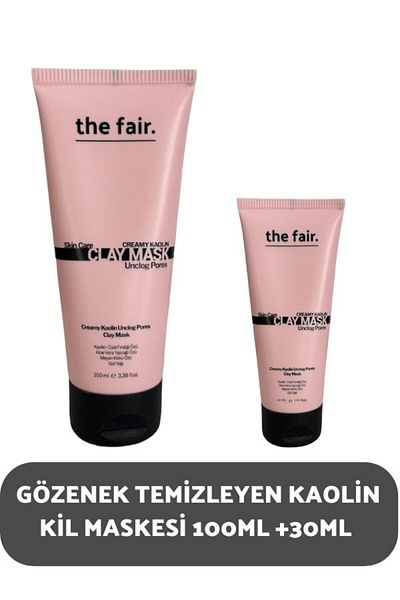 the fair. The Fair - 100 ml+30 ml Pore Cleansing Kaolin Clay Mask Set
