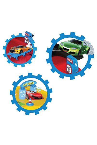 Doğan Oyuncak Dünyası 3 Storey Garage Play Set - Parking Lot Set - Car Set - Hotwheels Set - Station
