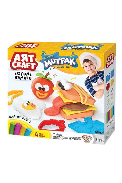 Doğan Oyuncak Dünyası Kitchen Dough Set (200 Gr.) - Play Dough Set - Dough Sets - Dough Molds