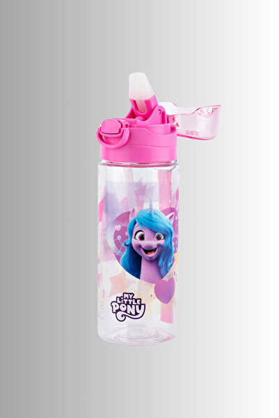 MY LITTLE PONY Lisanslı Sertifikalı Okul Suluğu Bpa İçermez Düğmeli Koruyucu ...