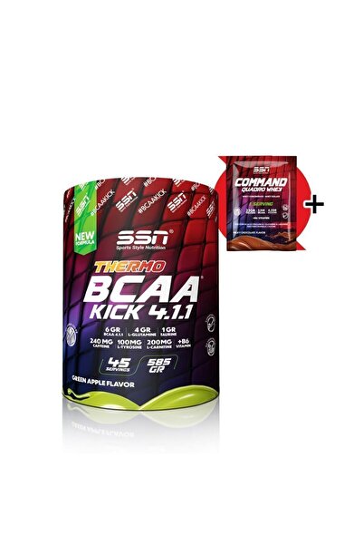 SSN Sports Style Nutrition Bcaa Thermo Kick 585 Gr - حمض الأميني للتفاح الأخضر
