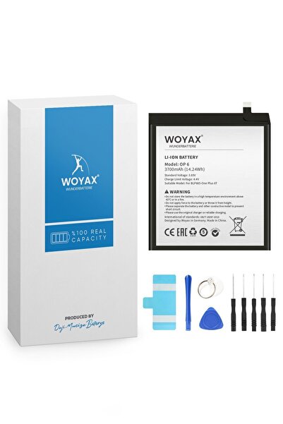 woyax By Deji Oneplus 6t / Oneplus 7 Uyumlu Premium Batarya Blp685