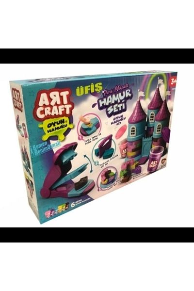 Dede Oyuncak Art Craft Fairy Tale Play Dough Castle House Set 336 Gr