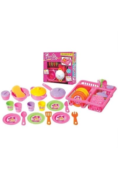 Barbie Dede Bulaşıklık Set 21 Parça 01753