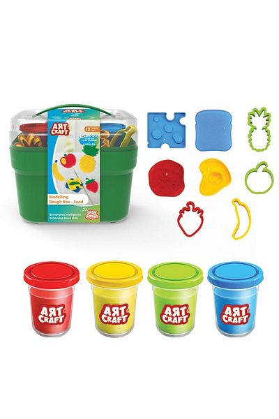 Doğan Oyuncak Dünyası Food Play Dough Basket - Play Dough Set - Dough Sets - Dough Molds