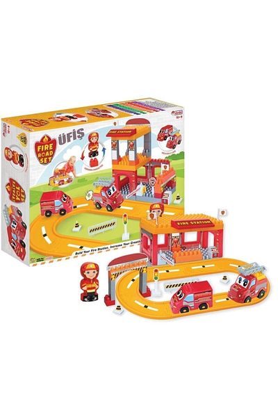 DEDE FIRE FIRE ROAD SET 47 PIECES