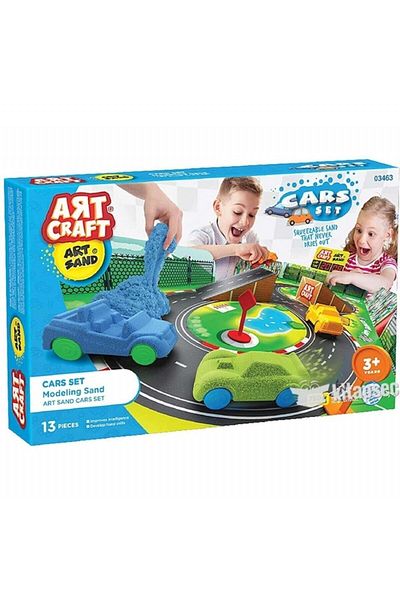 DEDE Brand: Art Craft Cars Kinetic Play Sand Set Category: Toy Cars