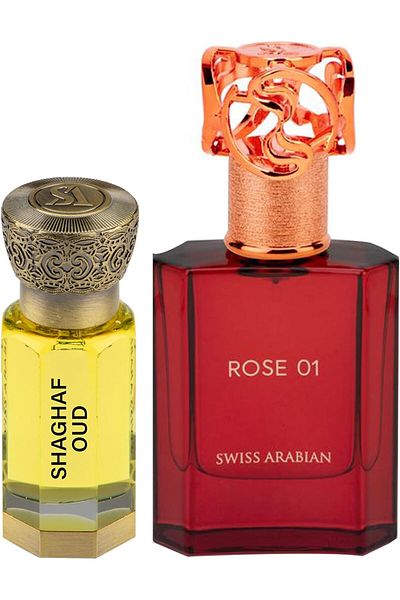 SWISS ARABIAN Swiss Arabian Rose 01 Unisex Eau De Parfum 50ml