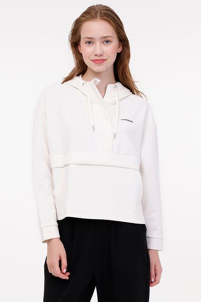 lumberjack WL CAMILA 17CT694 4PR Ekru Kadın Sweatshirt