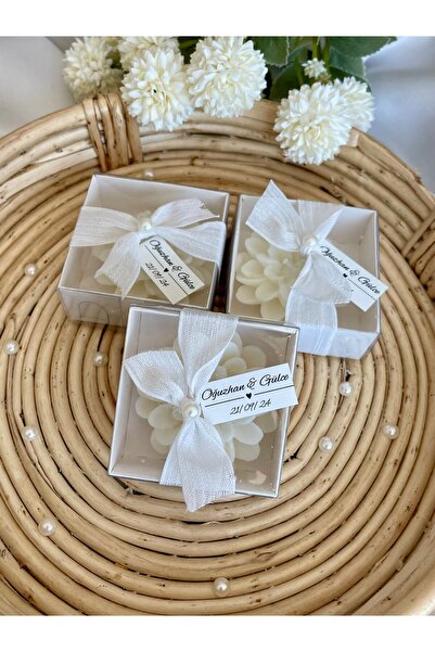 pearlsavon Lotus Mum Hediyelik -20 Adet