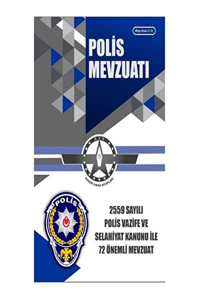 Askeri Sınav Kitapları Polis Mevzuatı (Cep Kitabı)