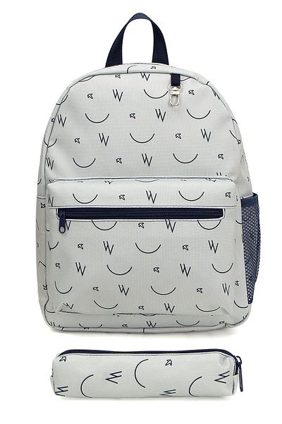 GNC DESİGN 0-8 Years Old Children's Backpack - White Pen Holder, Kindergarten-Nursery