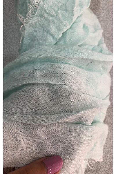 turkanlarhome MINT GREEN MUSLIN METER FABRIC (ΒΡΕΦΙΚΑ ΡΟΥΧΑ, ΣΥΝΤΑΞΗ, ΠΑΝΙ ΣΤΟΜΑΤΟΣ Κ.Λ.Π.)