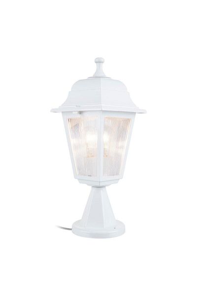 ZERPA Decorative Optical Square White Countertop Luminaire Sconce 20cm X 39cm