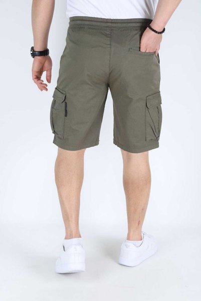 Dozor Premium -Akçay- cargo shorts with rubber