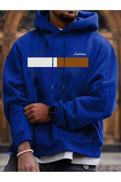 DAXİS Sportwear Company Φούτερ με στάμπα με κουκούλα UNISEX