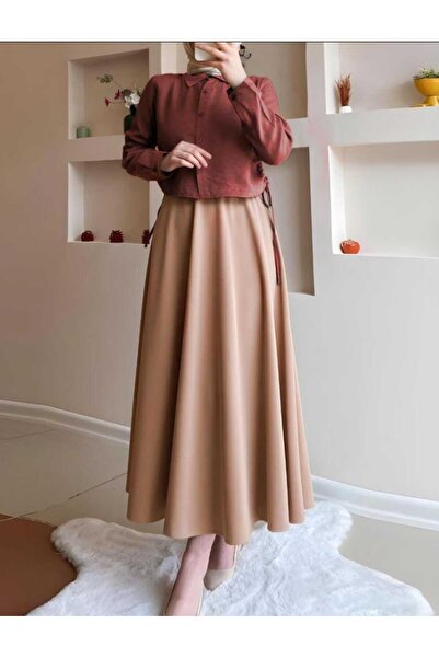 CNG MODA تنورة واسعة منتفخة