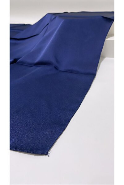 Onur Eșarfă - Produs nou Eșarfă aurie Culoare uni, fie rochie de seară, fie îmbrăcăminte pentru uzură zilnică (ALBASTRU ÎNCHIS)