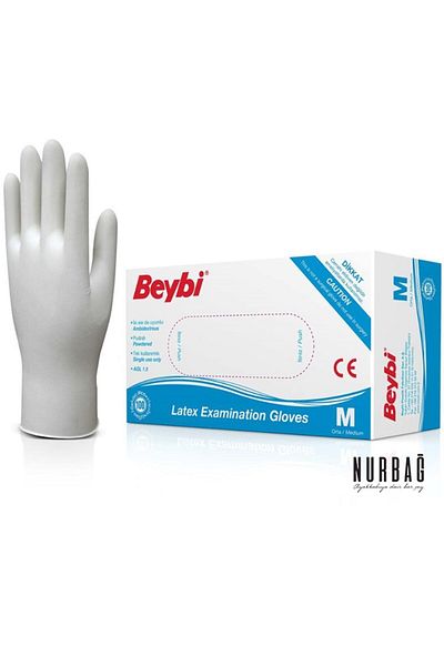 NURBAĞ DOKUMA BABY DOCTOR GLOVES POWDER PR2560