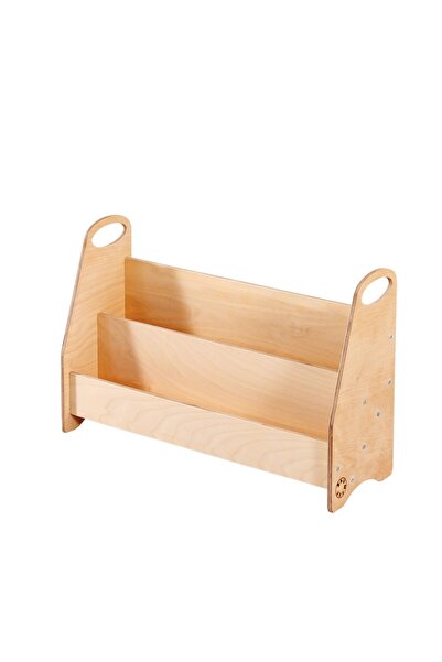 BAUMFEE Montessori Çocuk Kitaplığı , 2 Raflı Kitaplık, 5 raflı kitaplık
