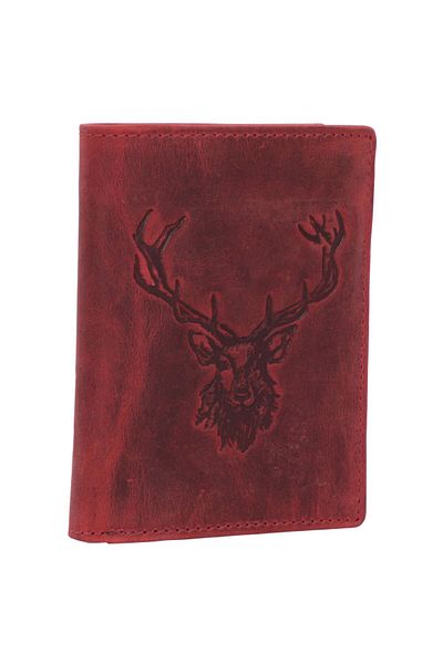 Greenburry Vintage wallet deer leather 9.5 cm