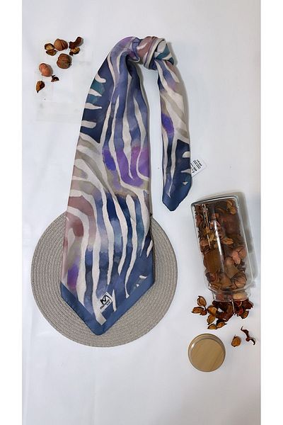 Onur Zebra Patterned Soft Scarf - Great Fabric, Quality Product, Summer Scarf