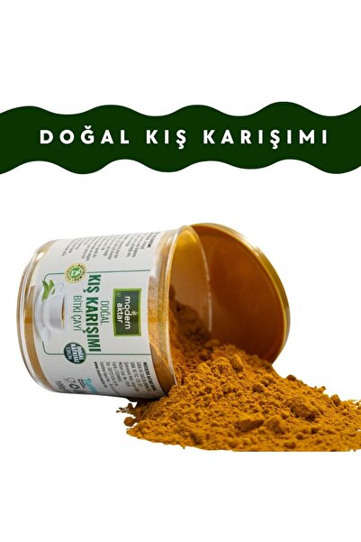 modern aktar Doğal Kış Karışımı 100 gr Zencefil Ve Zerdeçallı
