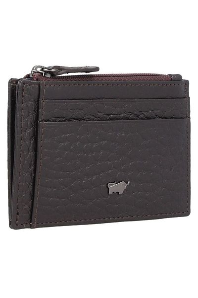 Braun Büffel Yannik Credit card case RFID protection Leather 11 cm