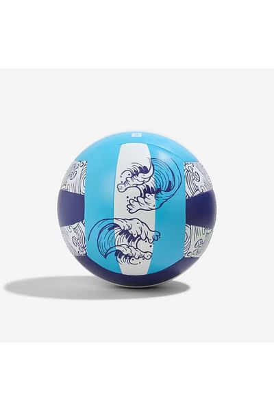 Decathlon Blue Beach Volleyball Ball Size 5 - BV100