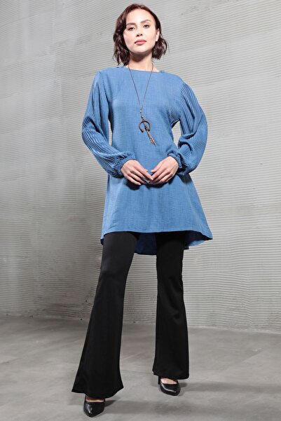 GİYSA Рукави з поясом і піле - жіноча туніка