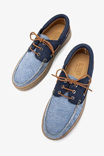 Valmenti Aegis Erkek Jeans / Marine Deri & Tekstil Casual Ayakkabı