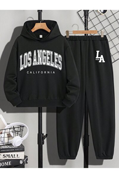 bellanova بدلة رياضية مطبوعة من LOS ANGLES ومجموعة سويتشير