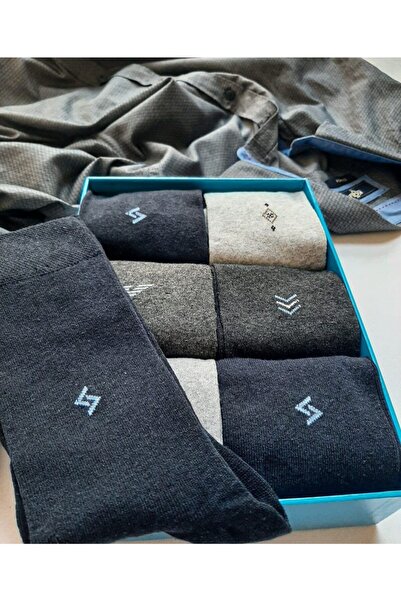 myDea Men's Socks, 6-Piece Men's Socks, Groom's Socks, Suit Socks, Economical Quality Socks