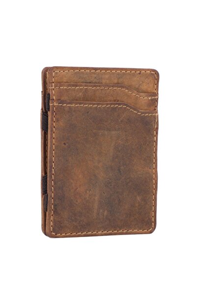 Greenburry Vintage credit card case leather 7 cm