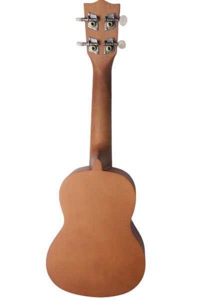 PUKA Pk10-bn Natural Soprano Ukulele Spruce Cover (περιλαμβάνεται θήκη)