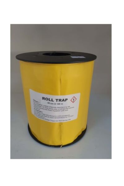 ARTI İLAÇLAMA 30cmX50 Mt Sinek Rulo Bant Yakalama Yapışkanı Tutucu Öldürücü Sera çiftlik bahçe