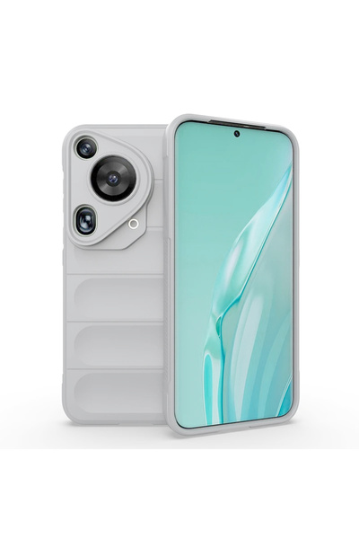 Microcase Huawei Pura 70 Ultra Miami Serisi Darbeye Dayanıklı Silikon Kılıf - AL3420